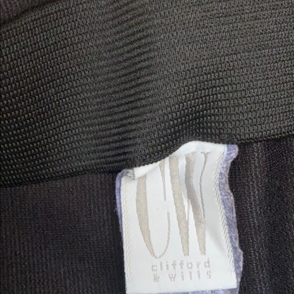 Clifford and Wills Black Cropped Pants - Picture 4 of 4
